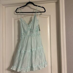 Francesca’s Ruffle Mini Sun Dress